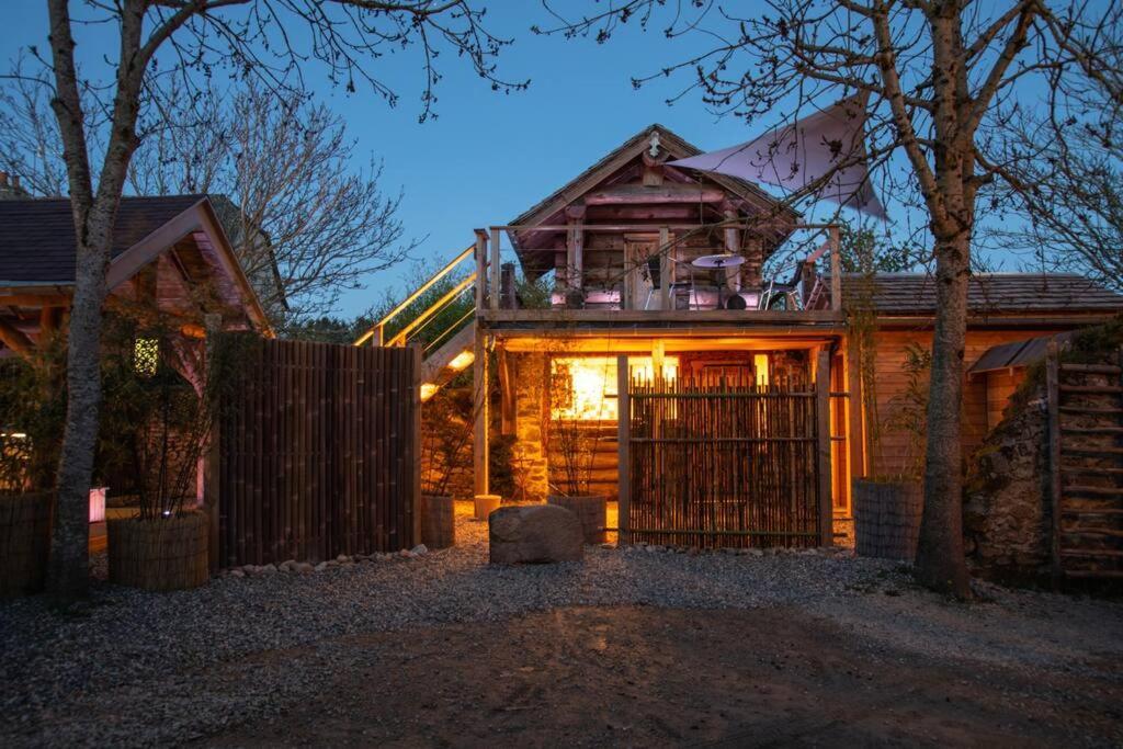 La Cabane Des Colibris Rieupeyroux  Extérieur photo