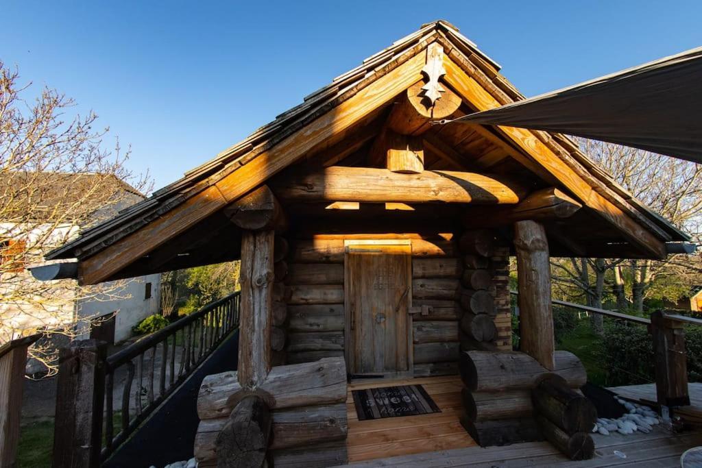 La Cabane Des Colibris Rieupeyroux  Extérieur photo